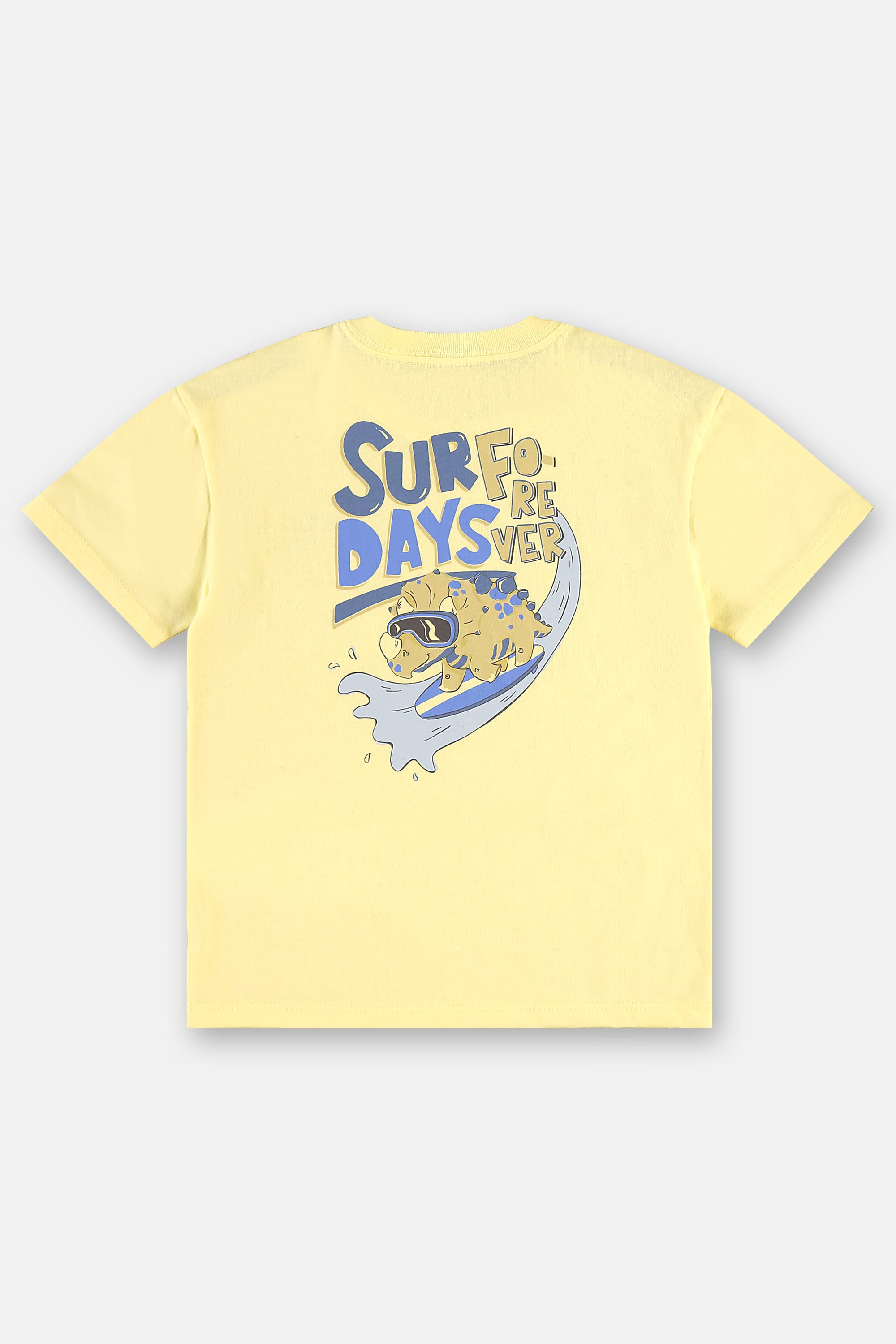 Conjunto Surf Days Infantil Masculino com Camiseta e Bermuda (Amarelo) Up Baby - Imagem 20